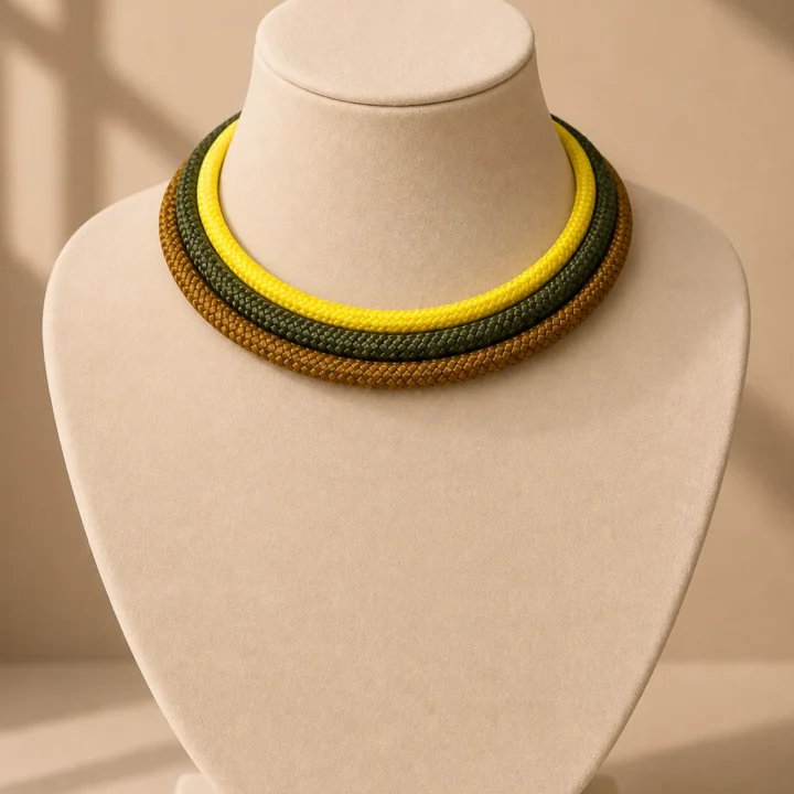 TRIS cammello + verde militare + giallo
